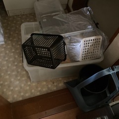 プラスチックカゴとかまとめての画像