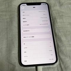 【取引中】iPhone12Pro 256GB SIMフリーの画像