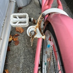 小学生女子用　じて自転車の画像