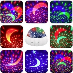 新品⭐️プラネタリウム　プロジェクター 家庭用 授乳ライト 間接照明 寝かしつけの画像