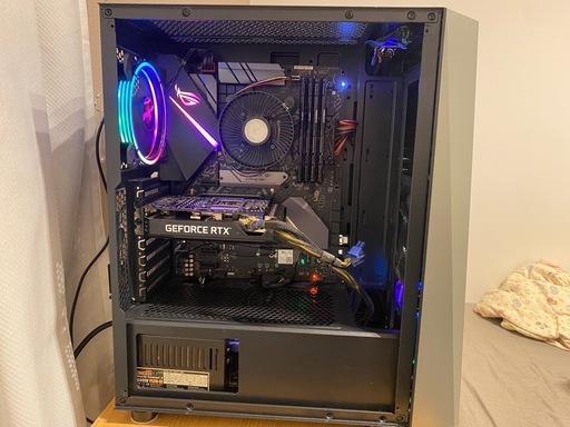 デスクトップパソコンセット i7-9700k rtx306032GBssd512