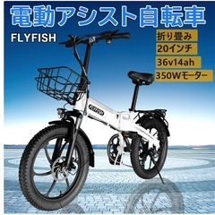 【修理出来る方】　FLYFISH アシスト自転車