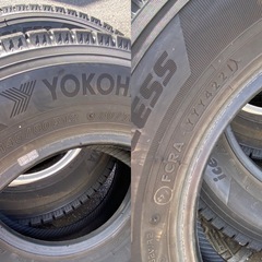 バリ山❗️ヨコハマスタッドレス 145/80R12  IG91の画像