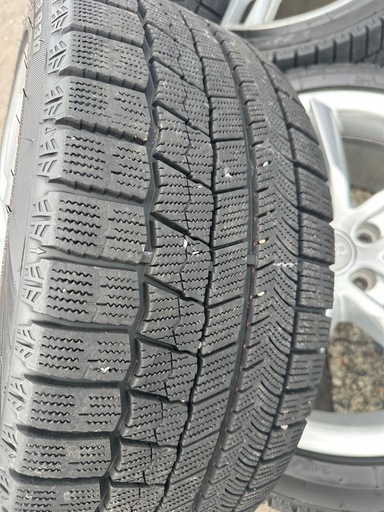 アウディA4 Sライン純正×ナンカンスタッドレス18インチ
4本セット！