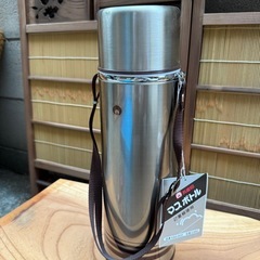 昭和レトロ　象印
ステンレスボトルの画像