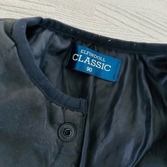 90サイズ　アウターブラックの画像