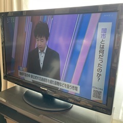 【無料でお譲りします】Panasonic 2011年製 37型テレビの画像
