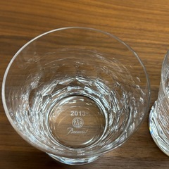 Baccarat（バカラ）ロックグラス ペアグラス 2013 2個の画像