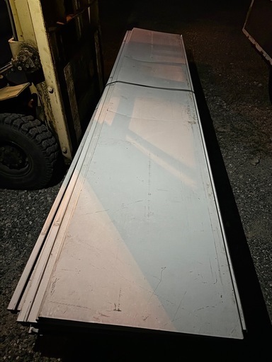 仮設足場資材　フラットパネル3M　　80枚セット　現場工事用仮設・ヤード・倉庫・仮囲い