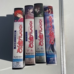 VHS ビデオ るろうに剣心 複数セットの画像