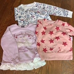 110cm♡トレーナーまとめ売り※バラ売りも可◎の画像