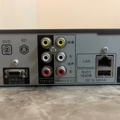 HDDブルーレイディスクレコーダーの画像