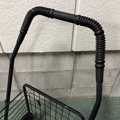 折りたたみ式 ショッピングカート 台車 キャリーカート スチール製 幅46cm×奥行40cm×高さ84cm の画像