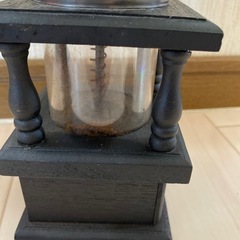 中古　手動式 コーヒーミル　木製　アンティーク　昭和レトロ　レトロの画像