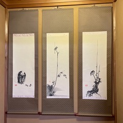 宮本武蔵’(掛け軸） 3点セットの画像