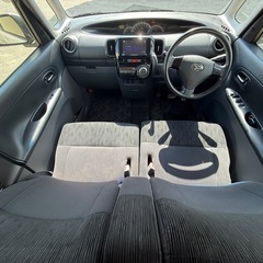 車検9年1月まで！タイヤバリ山！タントカスタムX カロッツェリアBluetoothオーディオ付き パワースライドドア！不具合なし！絶好調の画像