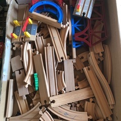 中古木製レールの画像
