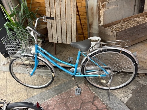 シティーバイク　自転車　26インチ　オートライト付　状態良く