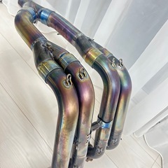 レース菅　BMW S1000RR 10-14 エボリューションライン AKRAPOVIC アクラポビッチ チタン フルエキゾースト の画像