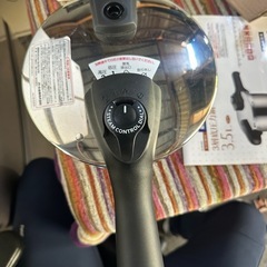 パール金属圧力鍋HB-5200　H.3層底圧力鍋3.5L(蒸し目皿付)の画像