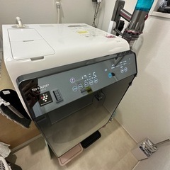 早い者勝ち　シャープ　ドラム式洗濯機　乾燥機　11キロの画像