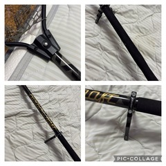 【中古美品】ロデオクラフト　999.9 イエローウルフ61L-e ランディングネット　フルセットの画像