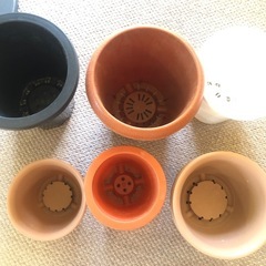 鉢　プラスチック　8個　中型　大型の画像