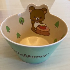 中古　メラミン食器　リラックマ　の画像