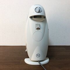 De’Longhi オイルヒーター TRN0505JS ホワイト×ライトグレー コンパクトサイズ 1～3畳 デロンギ 安全性の高いL字型フラットフィンの画像