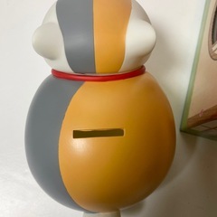新品ニャンコ先生 ソフビ貯金箱 新品 2010年 夏目友人帳 貯金箱 フィギュアの画像