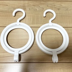 帽子かけ　帽子用ハンガー　２つの画像