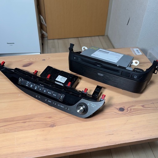 LEXUS LS500h 純正ナビ表示ユニット＆エアコン操作パネル