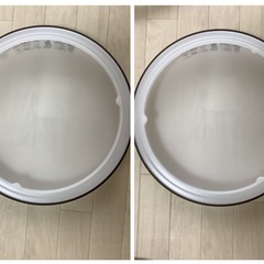 ニトリ　8～12畳用LEDシーリングライト ダークブラウン リモコン付き 2個セットの画像