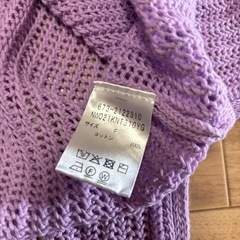 ナノユニバース　ニットの画像