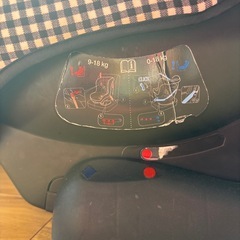 Joie チャイルドシート チルト キャノピー付（ギンガムチェック・ブラック）の画像