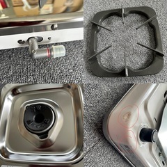 リンナイ ガス1口コンロ LPガス用 ホワイト KG-11C LP 新品未使用の画像