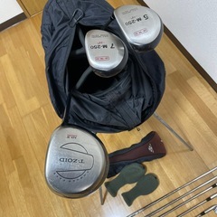 ゴルフバッグとクラブ
の画像
