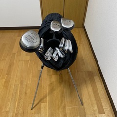 ゴルフバッグとクラブ
の画像