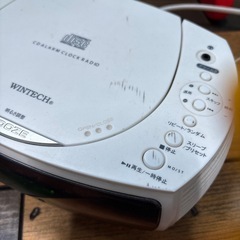 CD ラジオプレイヤーの画像