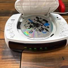 CD ラジオプレイヤーの画像