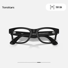レイバン Meta Gen2 第2世代 Wayfarer AIグラス クリアの画像