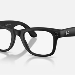 レイバン Meta Gen2 第2世代 Wayfarer AIグラス クリアの画像