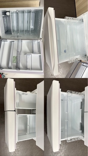 A1616?配送♻️設置可能?‼️2023年製　東芝　5ドア　411L 冷蔵庫GR-V41GH?動作確認✅保証有り⭕️　