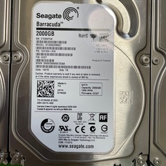 3.5inch HDDx3台　合計4.5TBの画像