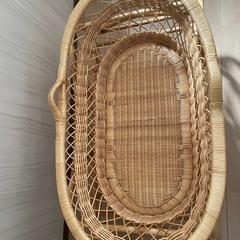 ゆりかご 藤 ヨーラン ベビーベッドの画像