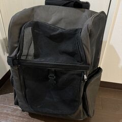 4way ペット キャリーバッグ キャスター付きの画像