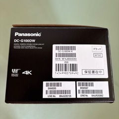 Panasonic LUMIX DC-G100DW ブラック カメラ 新品未使用の画像