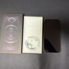 美品iPhone12Pro 128GB グラファイト SIMフリーアイフォーン　Apple  の画像