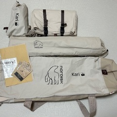 【美品】nordisk Asgard 7.1m² テント　kari12タープ　セットの画像