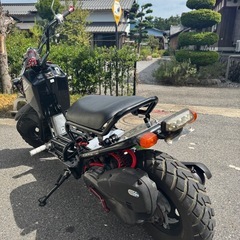 ホンダ　ズーマー　AF58  キャブ車　原付　50cc　シート張り替えチョイカスタム！の画像